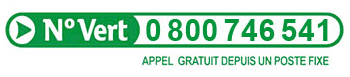 N°Vert 0800746541